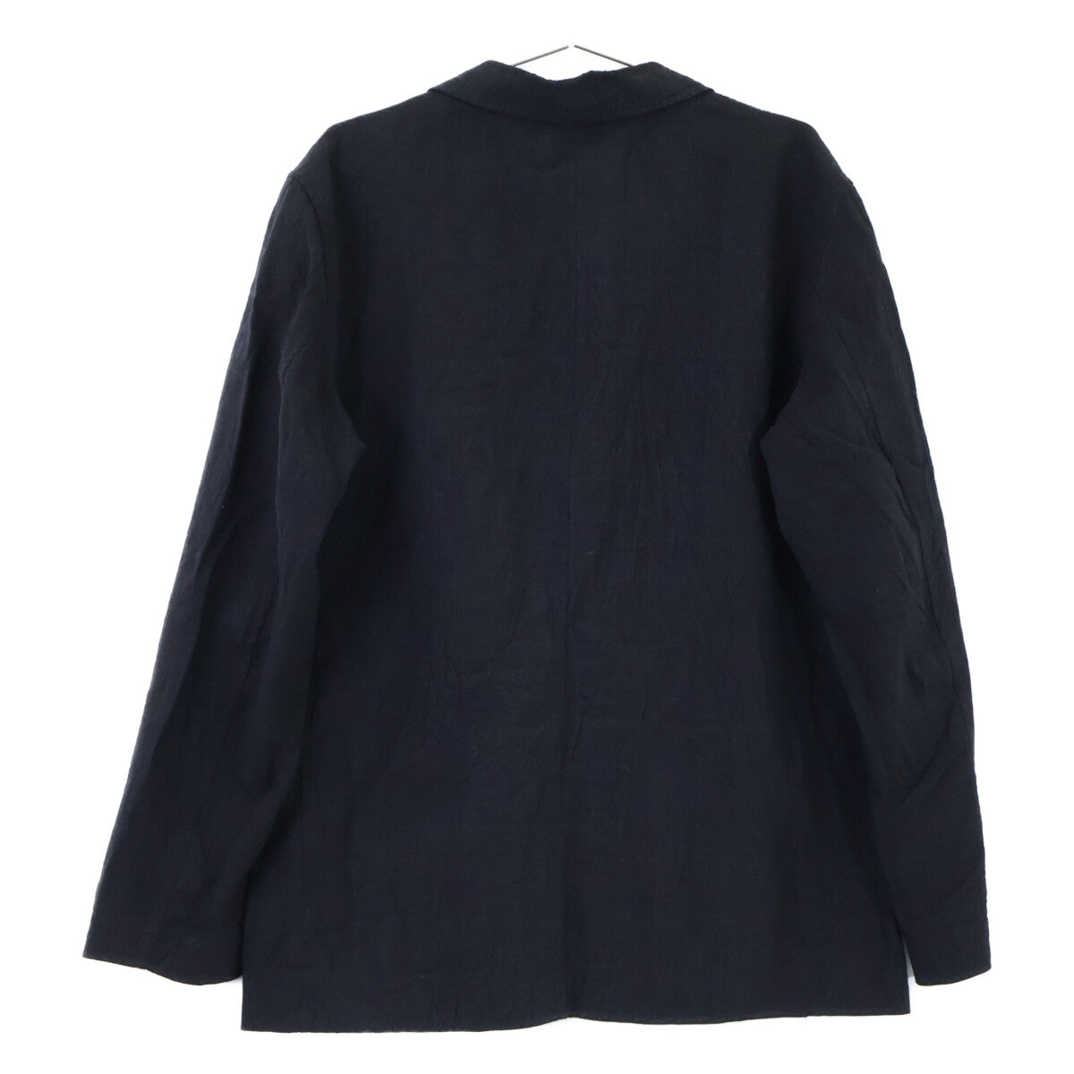 ISSEY MIYAKE MEN 12AW Linen Wrinkled Tailored Blazer Size 3
