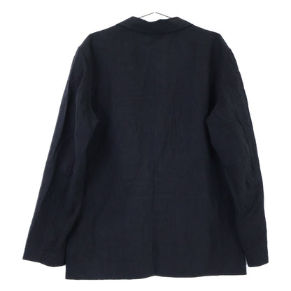 ISSEY MIYAKE MEN 12AW Linen Wrinkled Tailored Blazer Size 3
