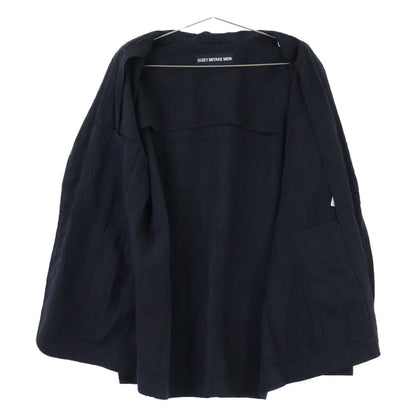 ISSEY MIYAKE MEN 12AW Linen Wrinkled Tailored Blazer Size 3