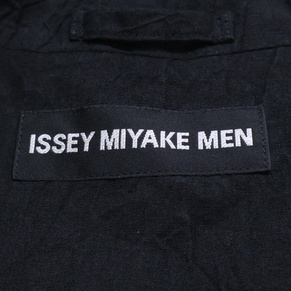 ISSEY MIYAKE MEN 12AW Linen Wrinkled Tailored Blazer Size 3