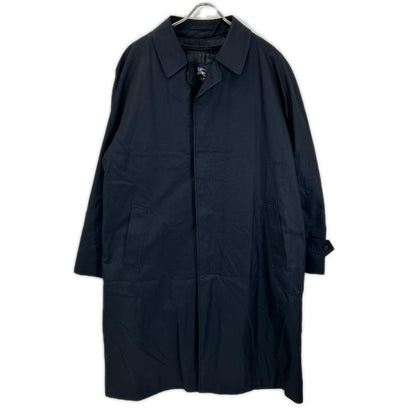 Burberry LONDON Navy Cotton Nova Balmacaan Coat