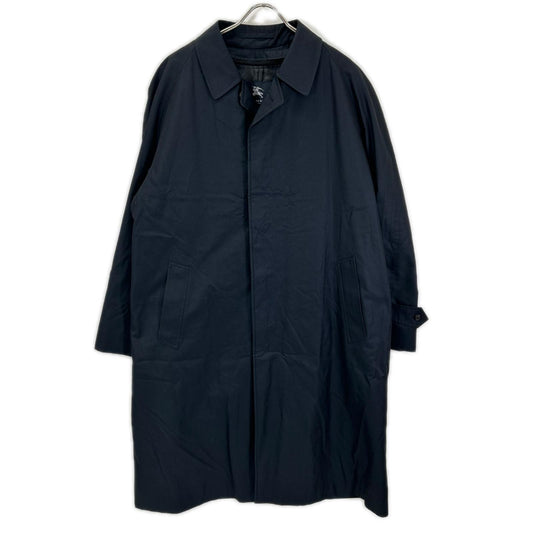 Burberry LONDON Navy Cotton Nova Balmacaan Coat