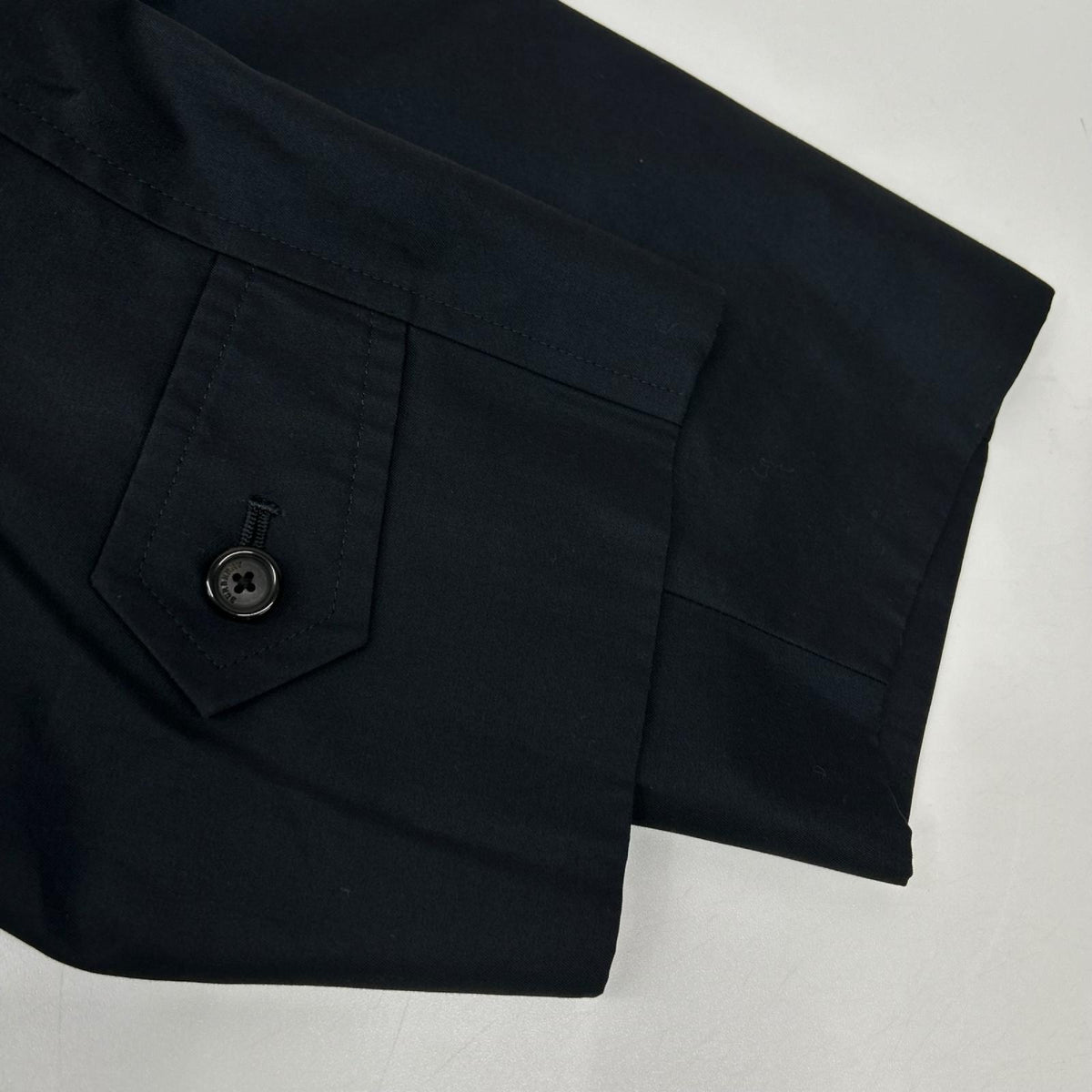 Burberry LONDON Navy Cotton Nova Balmacaan Coat