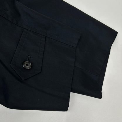Burberry LONDON Navy Cotton Nova Balmacaan Coat