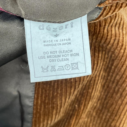 dezert Corduroy Tailored Blazer Brown Size L