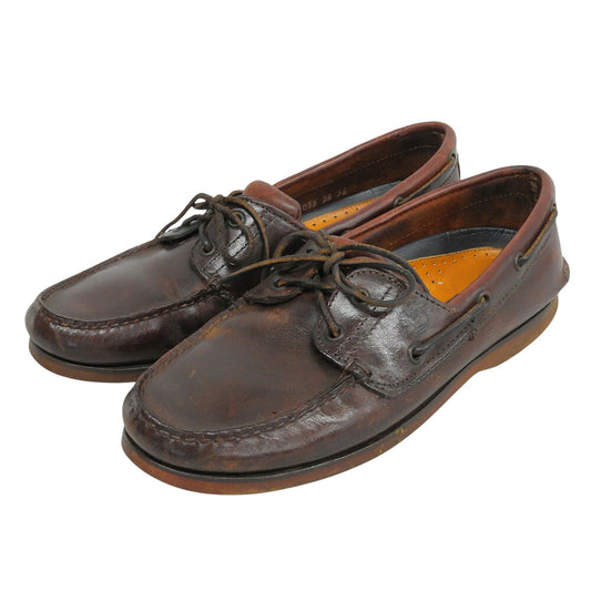 Timberland Brown Made in USA Deck Sneakers Size 95 M Size 95 M