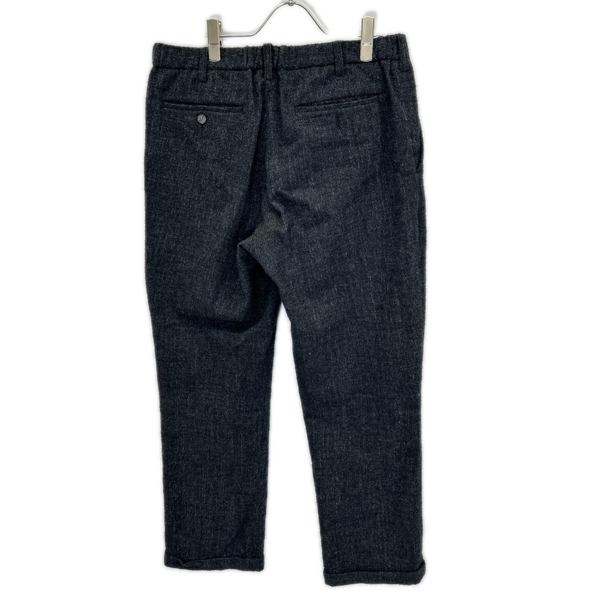 ISSEY MIYAKE MEN Wool Straight Pants Gray Size 3