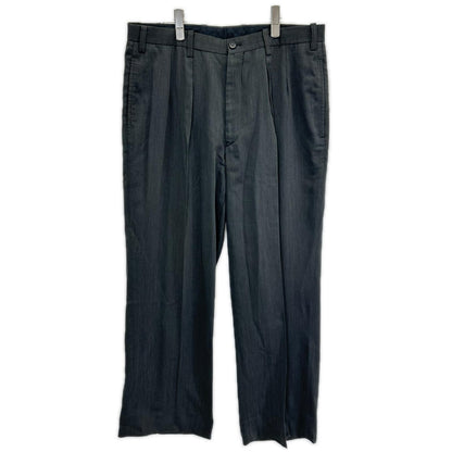 ISSEY MIYAKE MEN Wrinkle Processed Bottoms Gray Size 4