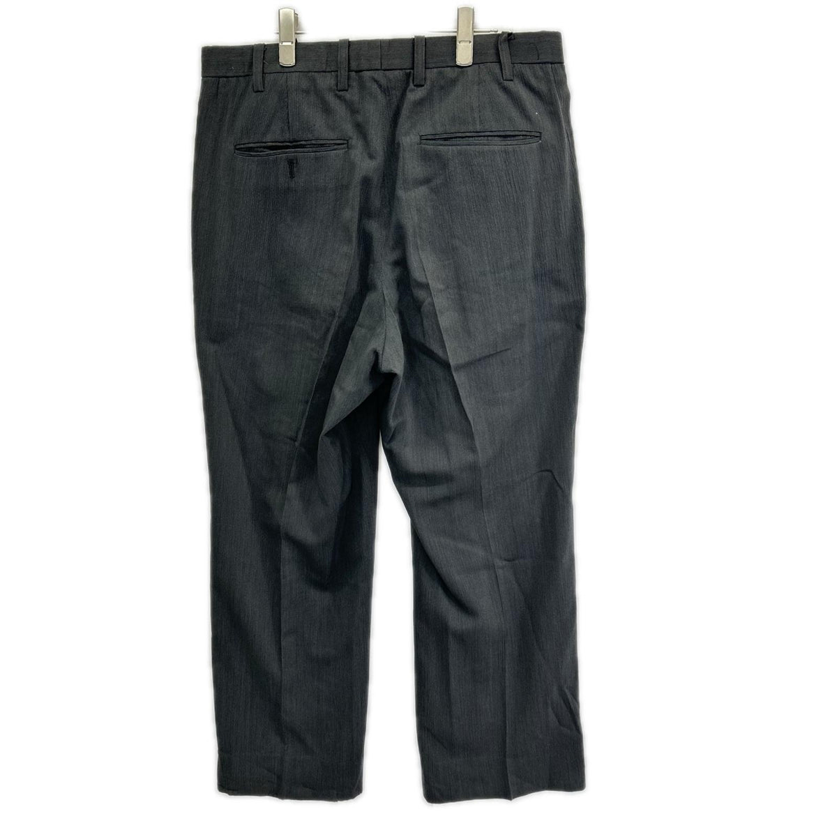 ISSEY MIYAKE MEN Wrinkle Processed Bottoms Gray Size 4