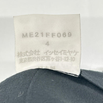 ISSEY MIYAKE MEN Wrinkle Processed Bottoms Gray Size 4