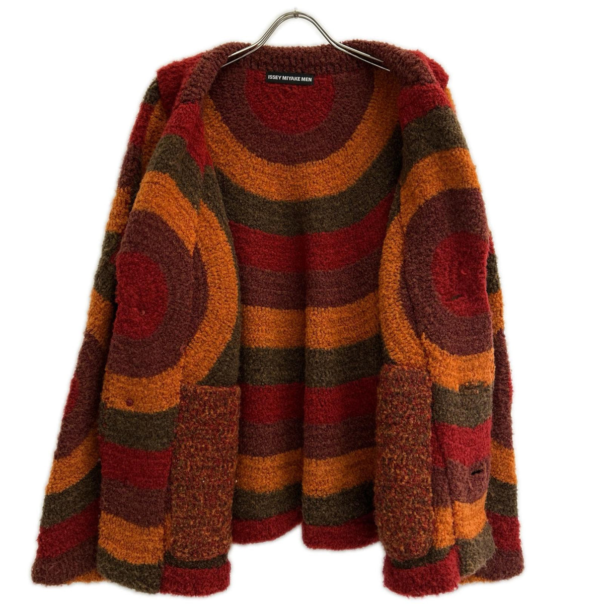 ISSEY MIYAKE MEN 12AW Pattern Knit Cardigan Multi Size 2