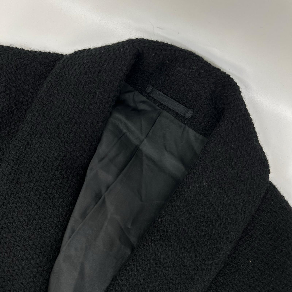 ISSEY MIYAKE MEN ME23FD071 Wool Long Coat Black Size 2