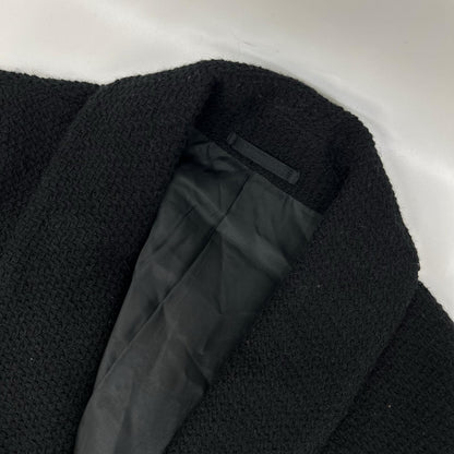 ISSEY MIYAKE MEN ME23FD071 Wool Long Coat Black Size 2