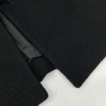 ISSEY MIYAKE MEN ME23FD071 Wool Long Coat Black Size 2