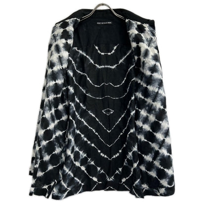 ISSEY MIYAKE MEN 99SS Itajime-Dyed Linen Shirt Black Size 3