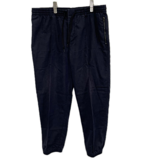 EMPORIOARMANI Navy Rayon Blend Jogger Pants Size 52