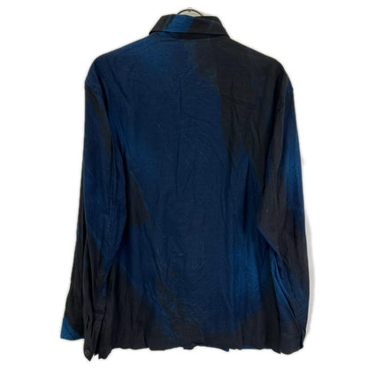 ISSEY MIYAKE MEN 19AW Patterned Fly-Front Shirt