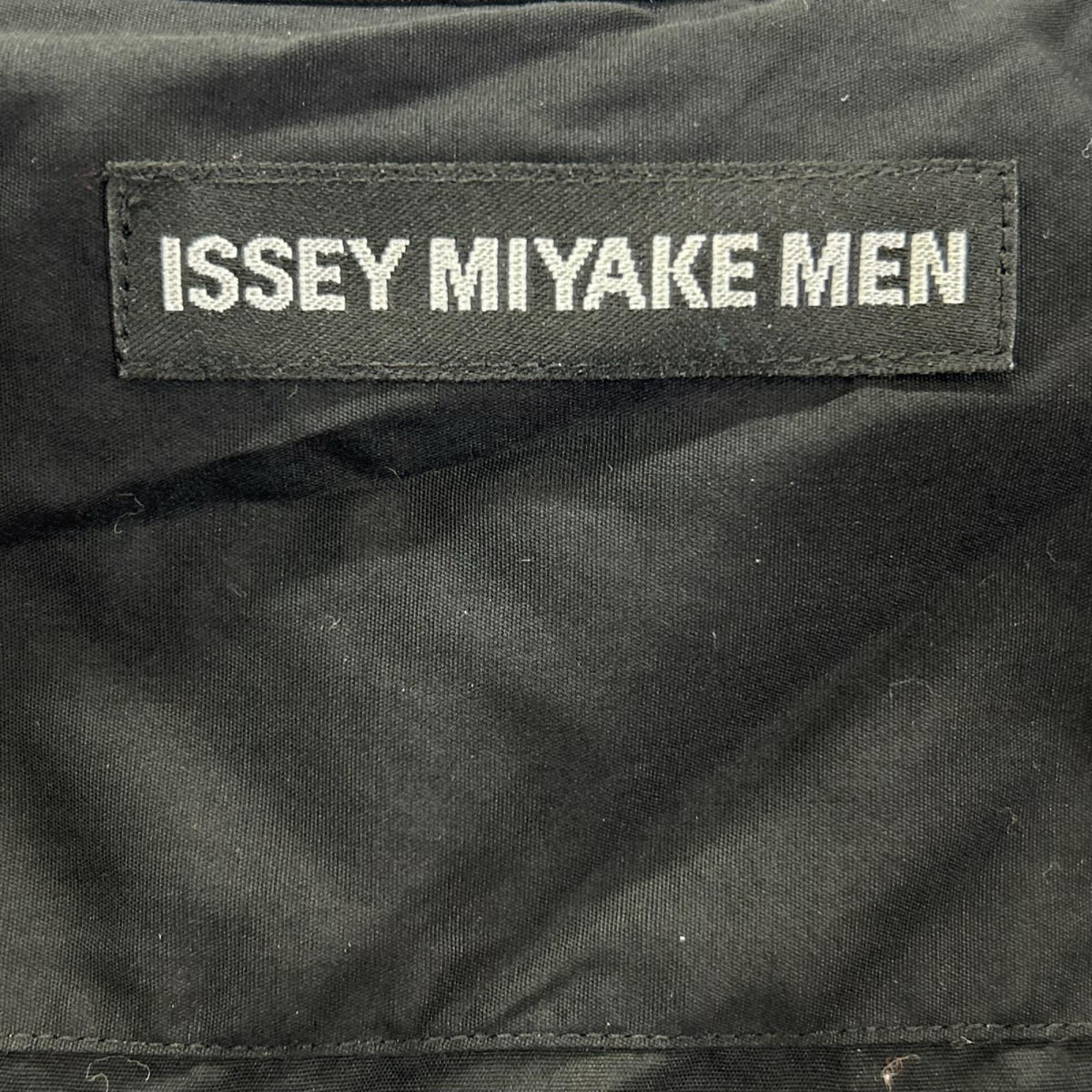 ISSEY MIYAKE MEN 15AW Geometric Cotton Shirt Black Size 3