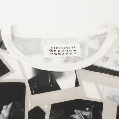 Maison Margiela Cotton Printed T-Shirt Black Size 46