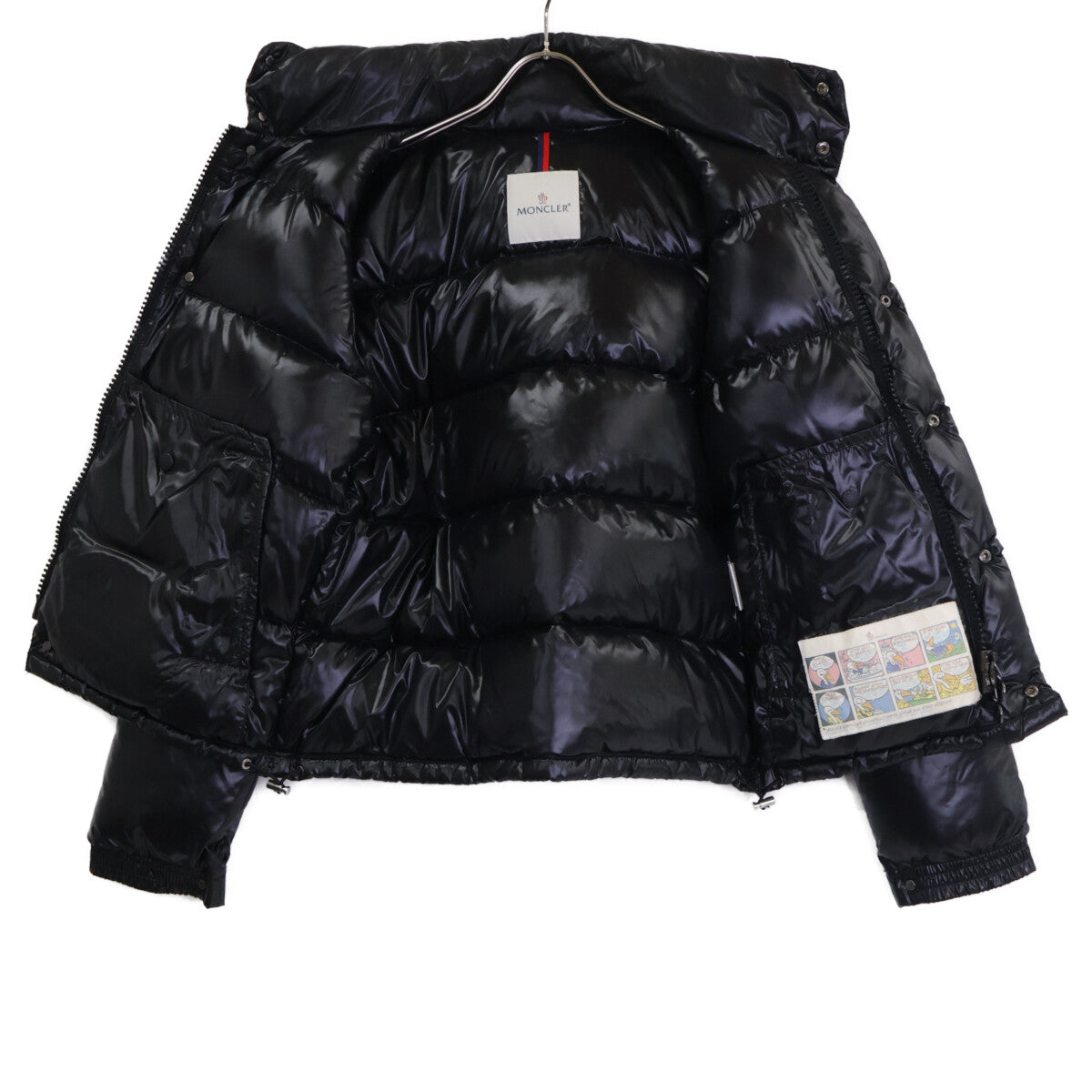 MONCLER EVEREST 41310 Nylon Down Jacket Black Size 0
