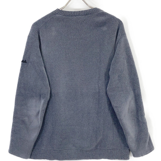 MUTA MARINE Chenille Knit Sweater Gray