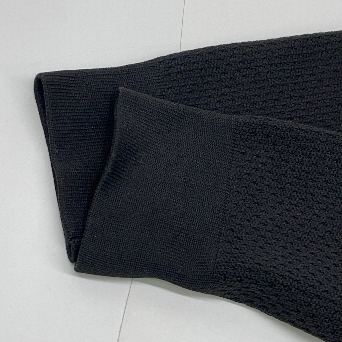 MUTA MARINE Polyester Zip-Up Hoodie Black Jacket