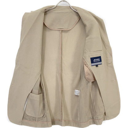 MUTA MARINE Mesh Tailored Blazer Beige