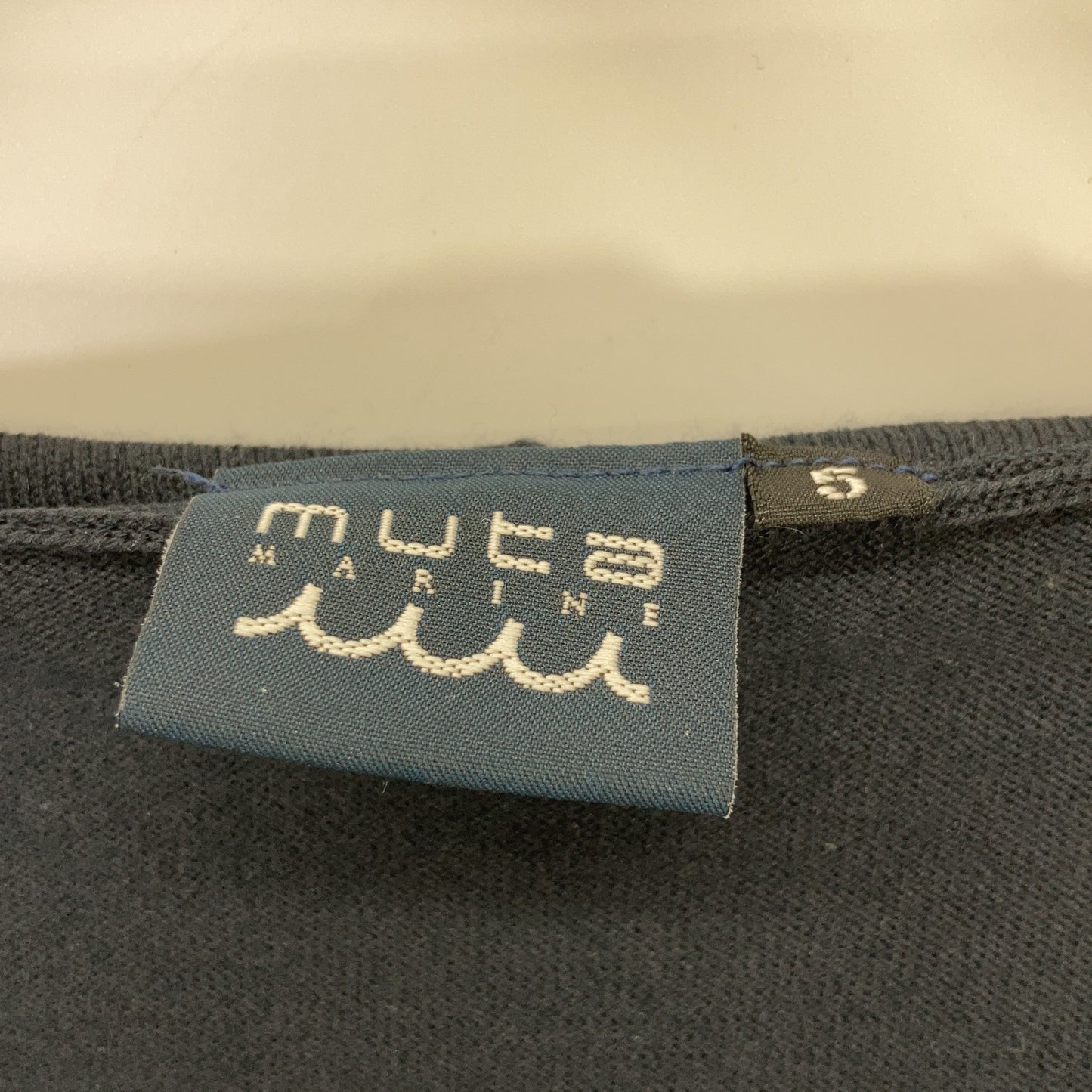 MUTA MARINE Summer Knit Zip Hoodie Black