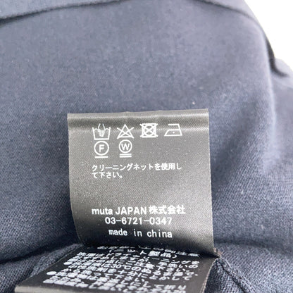 MUTA MARINE Summer Knit Zip Hoodie Black