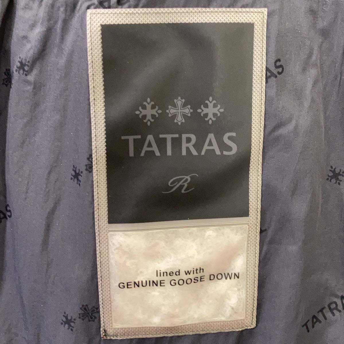 TATRAS Domiziano Wool Down Jacket Black Size 4