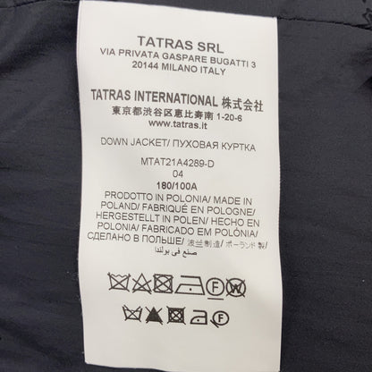 TATRAS Domiziano Wool Down Jacket Black Size 4