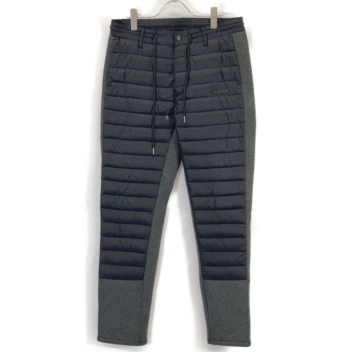 MUTA MARINE Nylon Quilted Pants Black/Gray