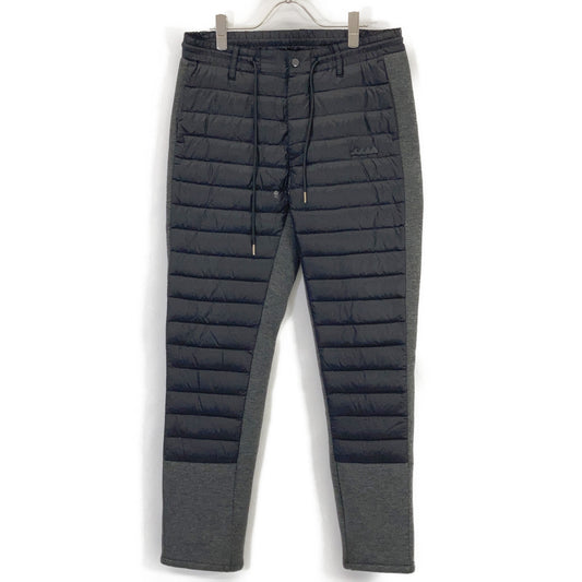 MUTA MARINE Nylon Quilted Pants Black/Gray