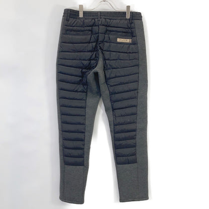 MUTA MARINE Nylon Quilted Pants Black/Gray