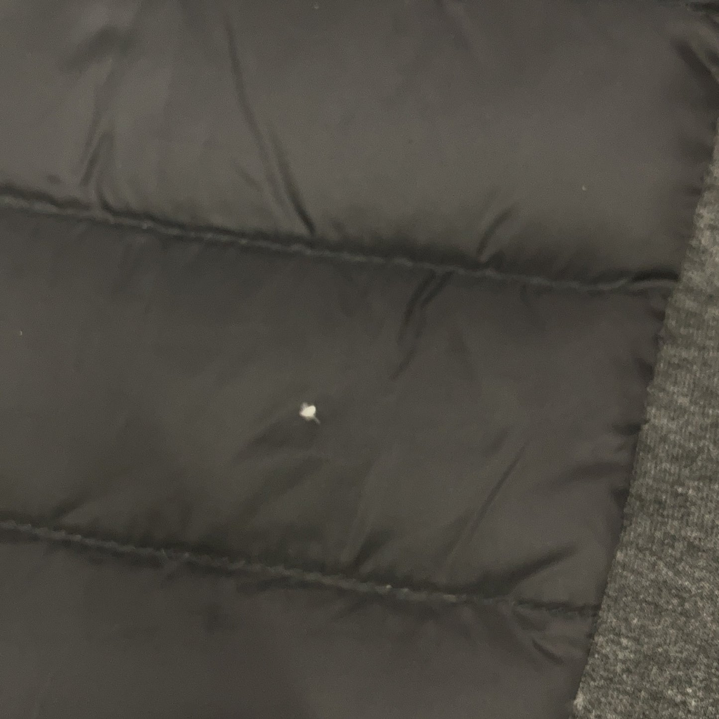 MUTA MARINE Nylon Quilted Pants Black/Gray