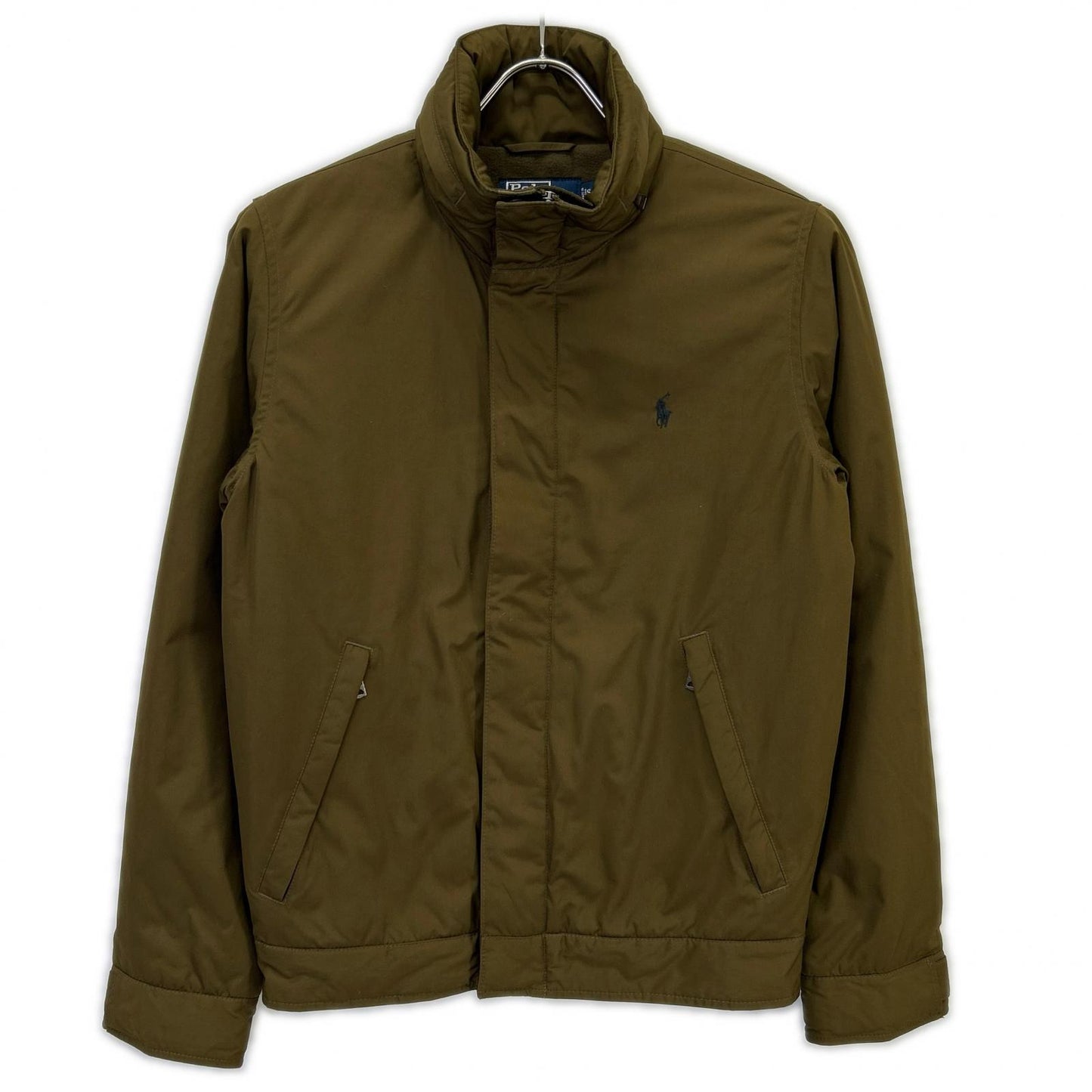 LAUREN RALPH LAUREN Mini Pony Zip Jacket Khaki