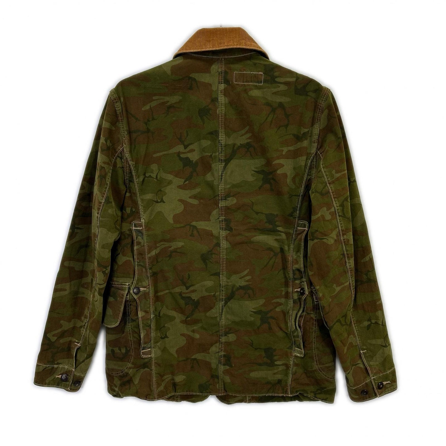 POLO RALPH LAUREN 90s Camo Corduroy Hunting Jacket Size S