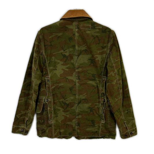 POLO RALPH LAUREN 90s Camo Corduroy Hunting Jacket Size S