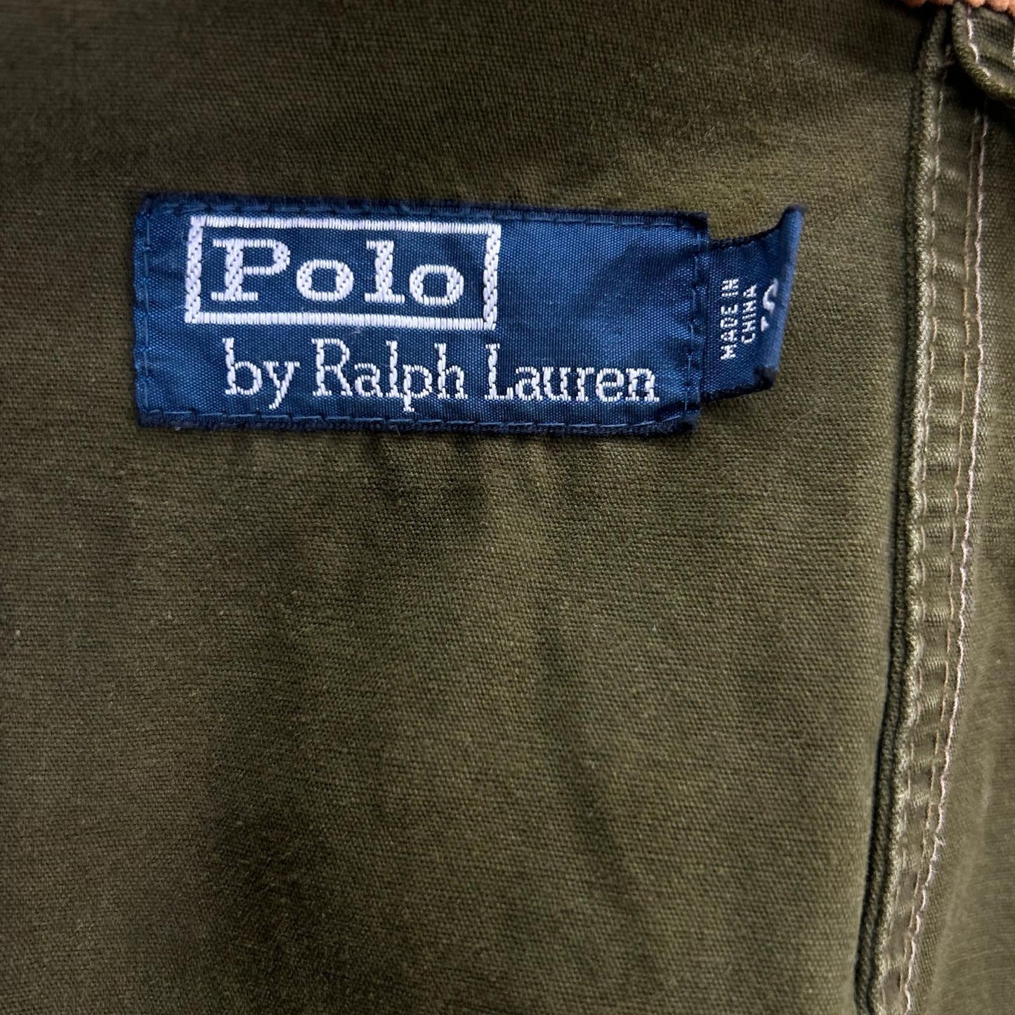 POLO RALPH LAUREN 90s Camo Corduroy Hunting Jacket Size S