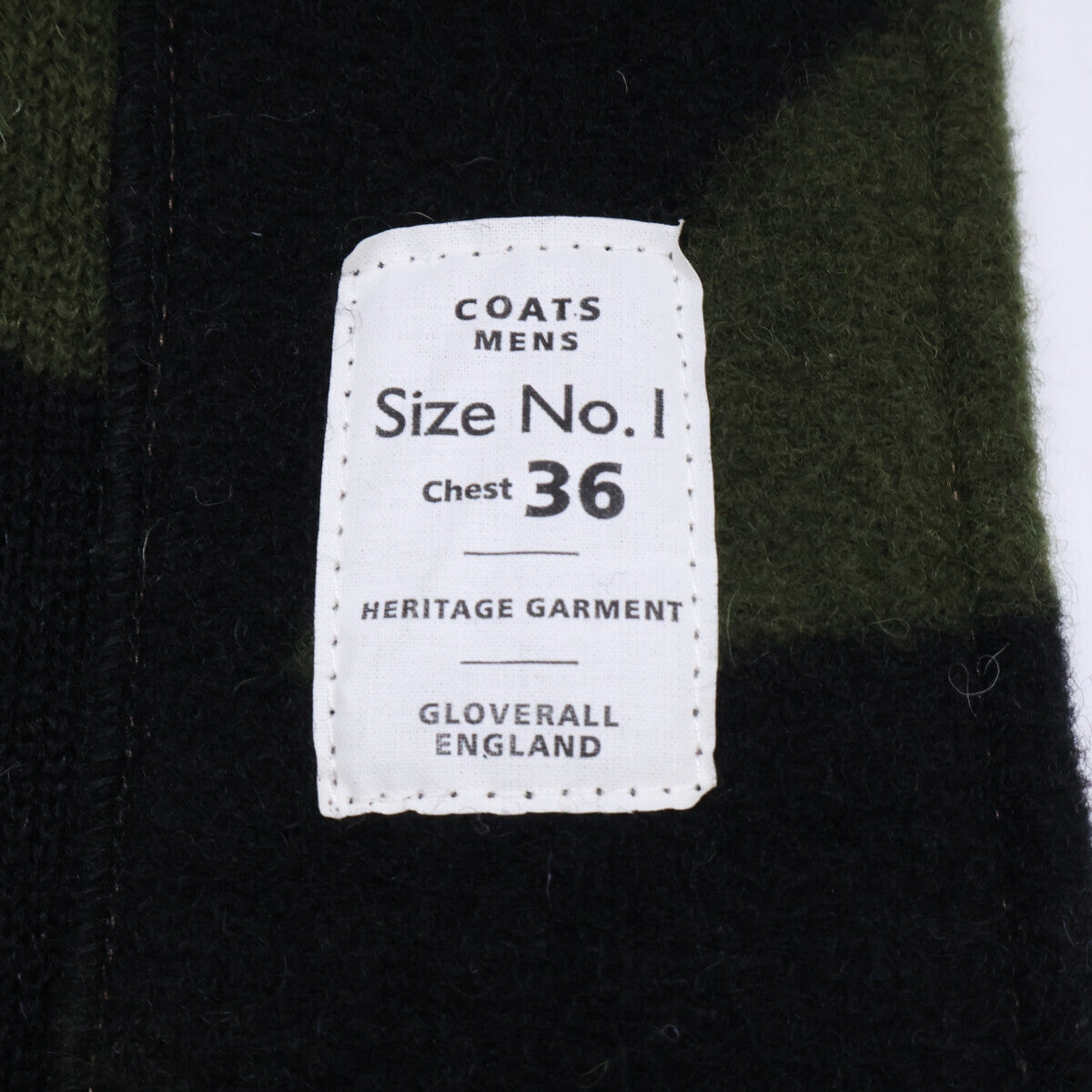 GLOVERALL MID MONTY Duffle Coat Khaki/Brown
