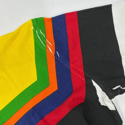 PRADA Multi-Color Cotton Striped T-Shirt Size L