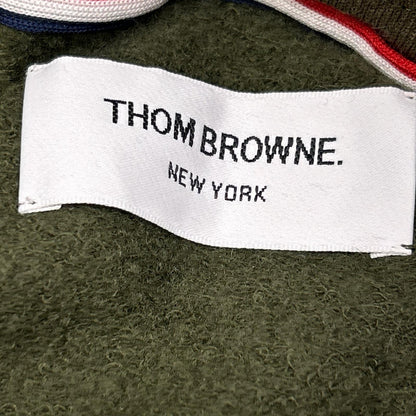 THOM BROWNE Green 4BAR Wool Sweatpants Size 0