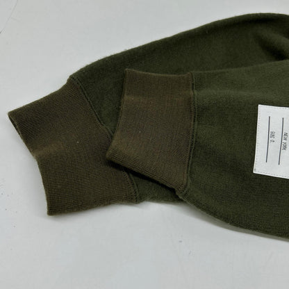 THOM BROWNE Green 4BAR Wool Sweatpants Size 0