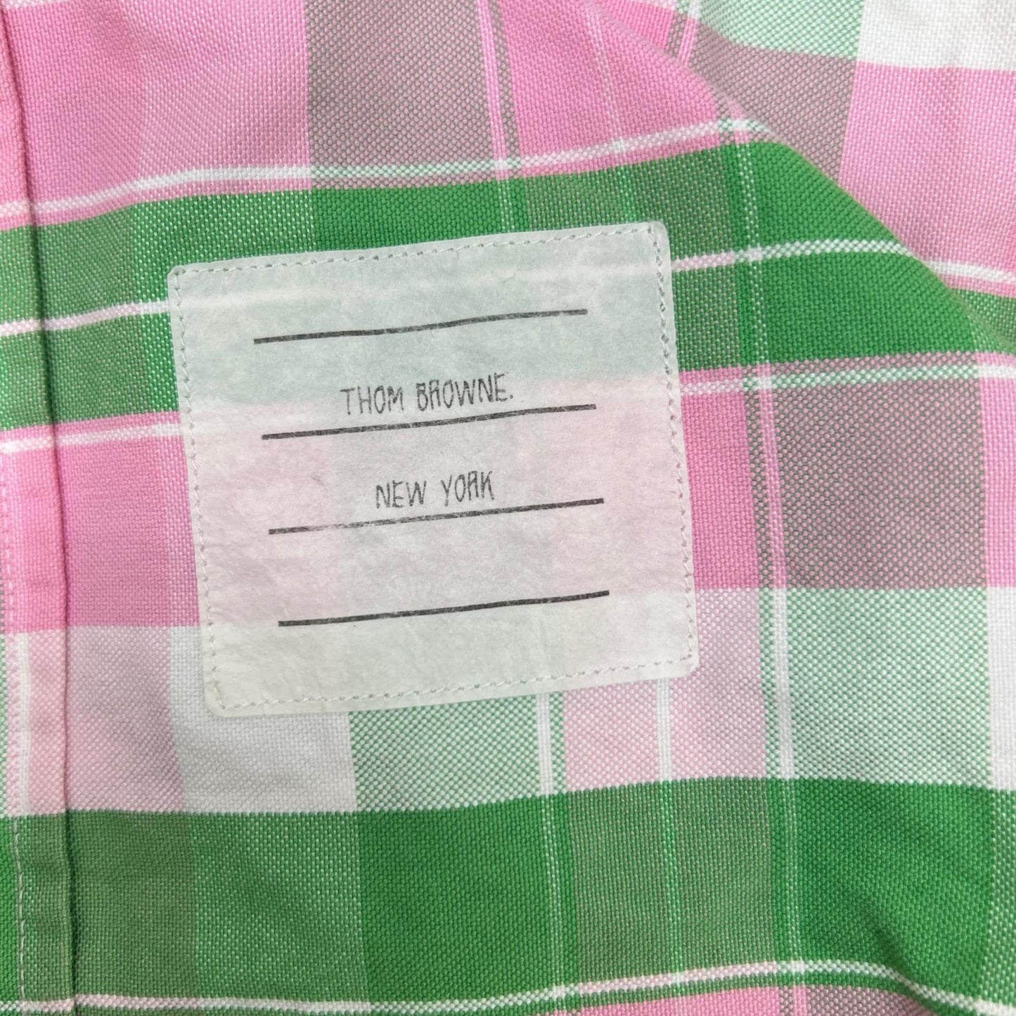 THOM BROWNE 01AW Multi-Color BD Shirt Size 1