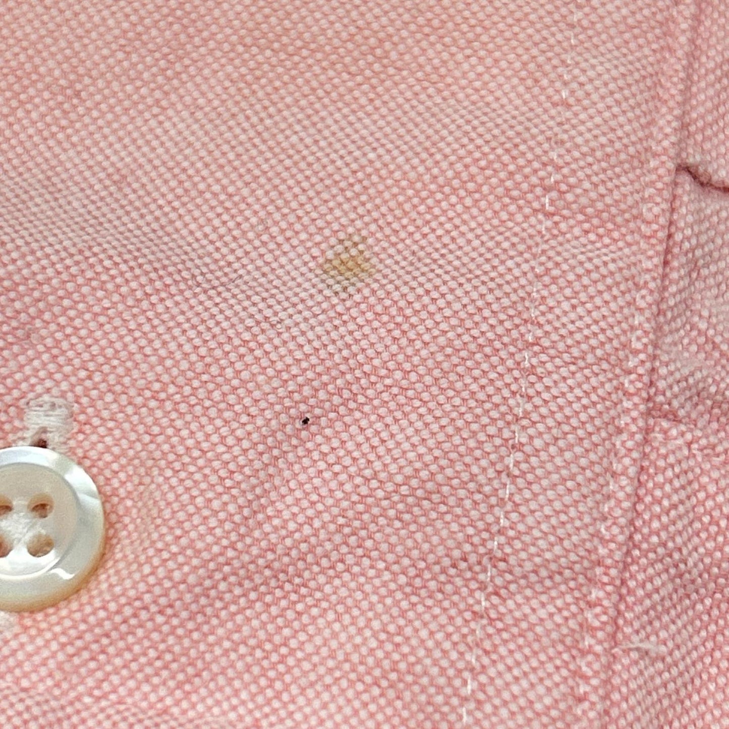 THOM BROWNE Pink Tricolor Cotton BD Shirt Size 0
