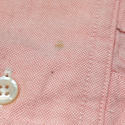 THOM BROWNE Pink Tricolor Cotton BD Shirt Size 0