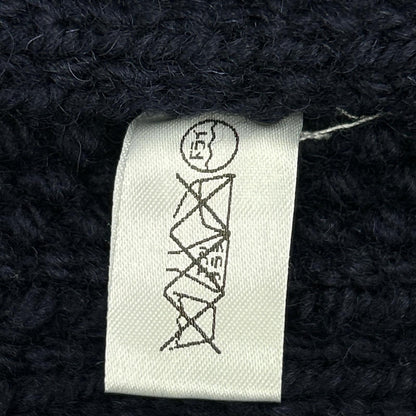 Inverallan 90s Navy Wool 3A Lumber Cardigan