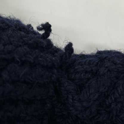 Inverallan 90s Navy Wool 3A Lumber Cardigan