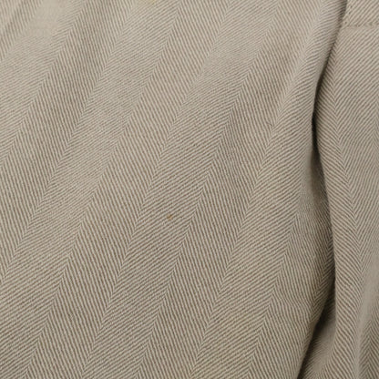HERMES Cotton Wool Easy Pants Beige Size 46