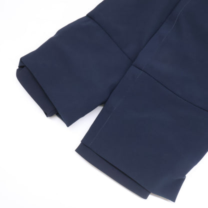HERMES Navy Nylon Zip-Up Jacket Size L